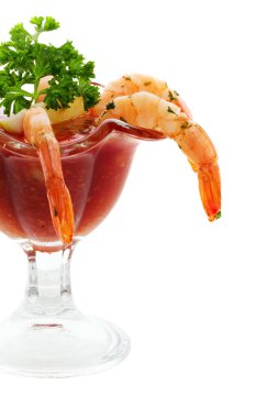 Shrimp cocktail clipart