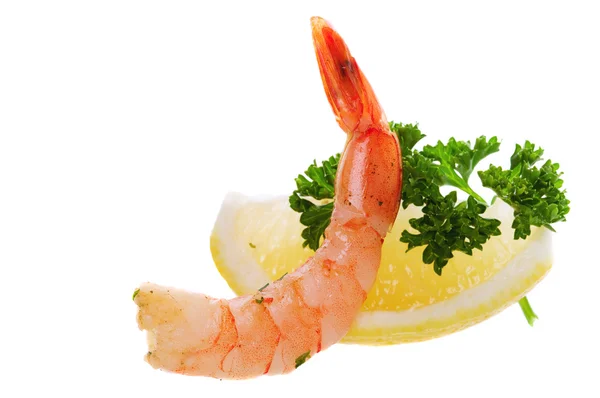 Lemon shrimp — Stock Photo, Image