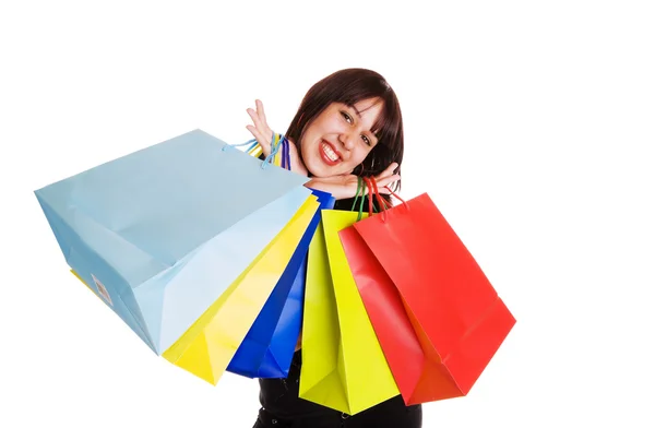 Shopper sorridente — Foto Stock