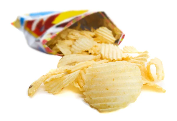 Tüte Chips — Stockfoto
