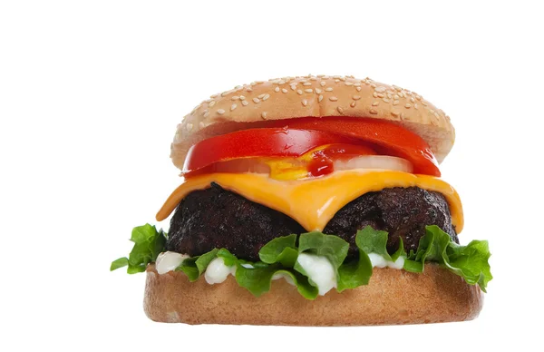Huge Cheesburger — Stock Photo, Image