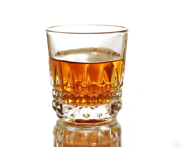 Cognac på vit — Stockfoto