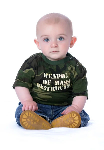 Massförstörelsevapen baby — Stockfoto