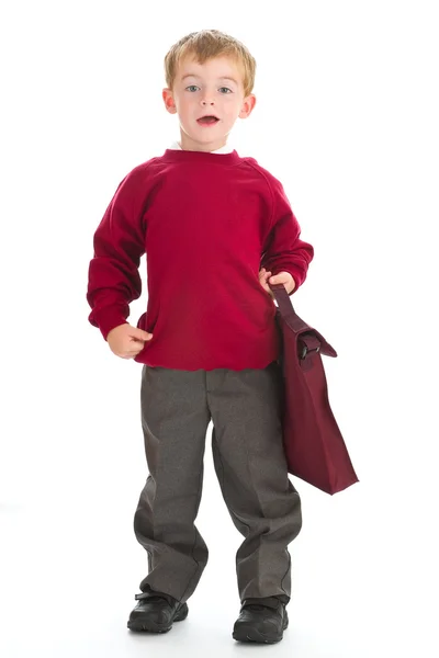 学校制服を着た少年 — ストック写真