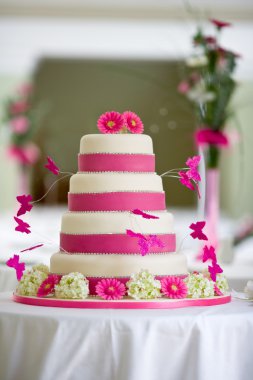 Beautiful wedding cake clipart