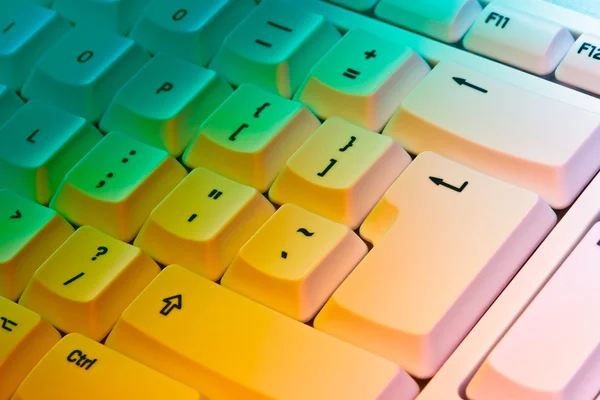 Počítačová klávesnice — Stock fotografie