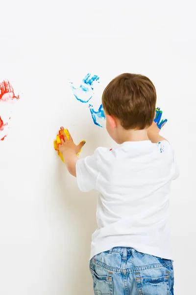 Malowanie dzieci — Zdjęcie stockowe