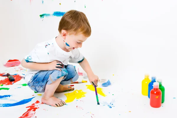 Malowanie dzieci Zdjęcie Stockowe