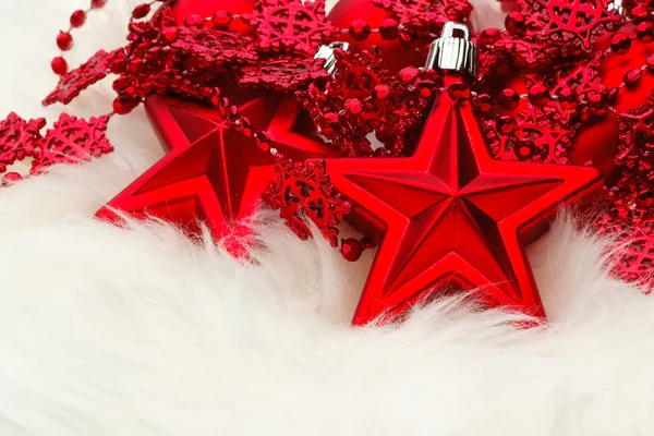 Weihnachtlicher Sternenschmuck — Stockfoto