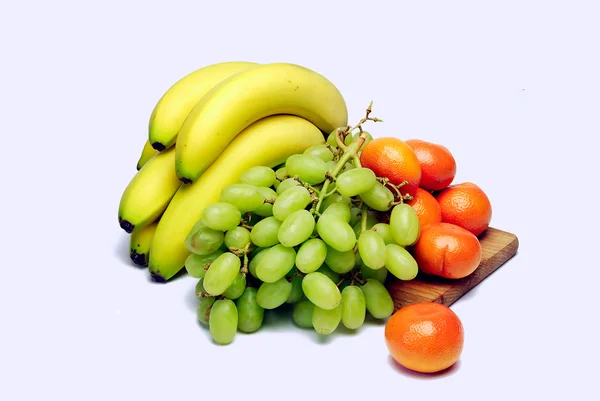 Набор экзотических фруктов — стоковое фото