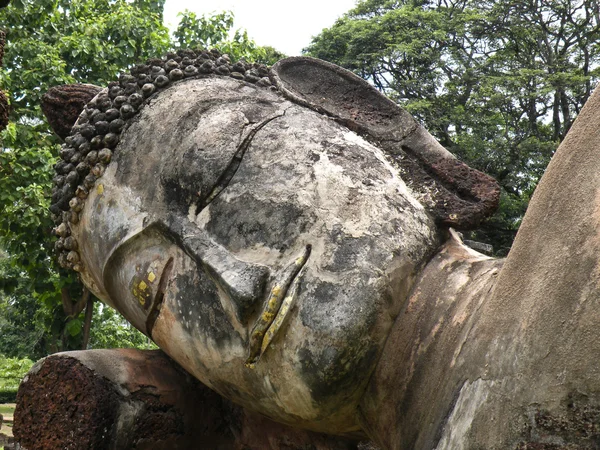 Das Gesicht des Buddha — Stockfoto
