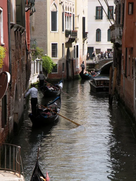 Venetianska kanalerna — Stockfoto