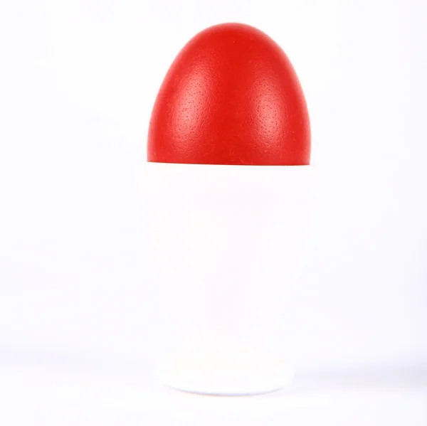 Червоний яйця — стокове фото