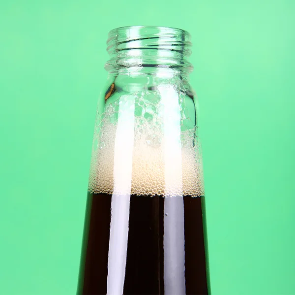 Bier fles knelpunt — Stockfoto