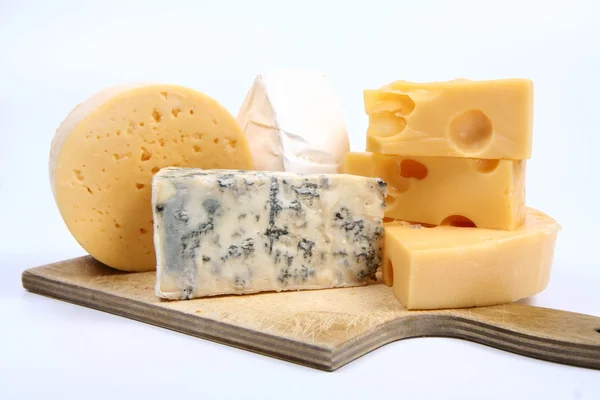 Varios tipos de queso — Foto de Stock