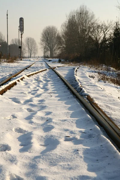 Demiryolu geçiş — Stok fotoğraf