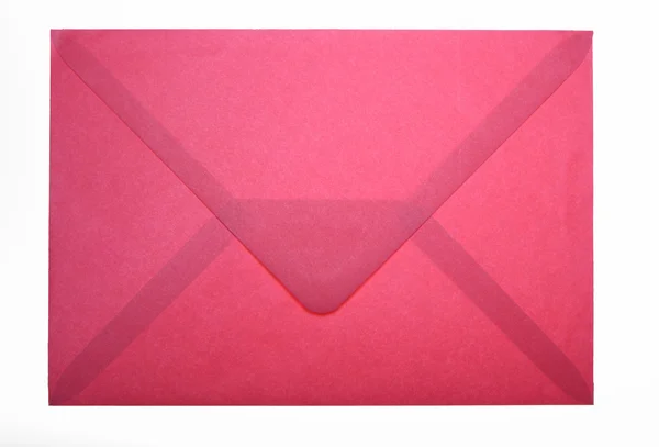 Punainen kirjekuori — kuvapankkivalokuva