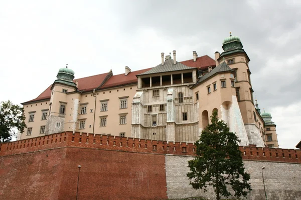Вейвельский замок в Кракове — стоковое фото