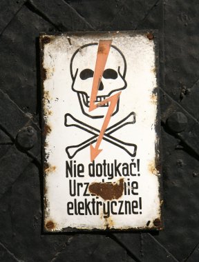 Danger sign clipart