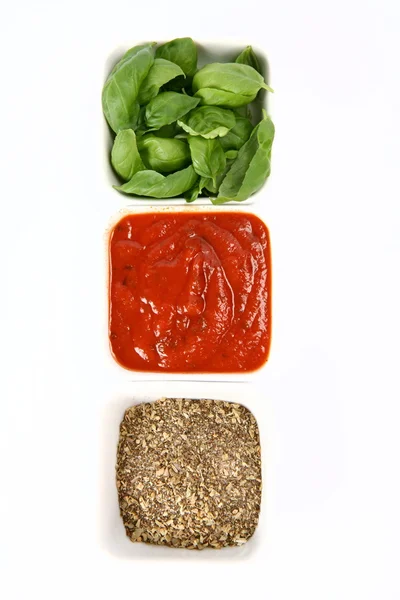 Ingredientes da cozinha italiana — Fotografia de Stock