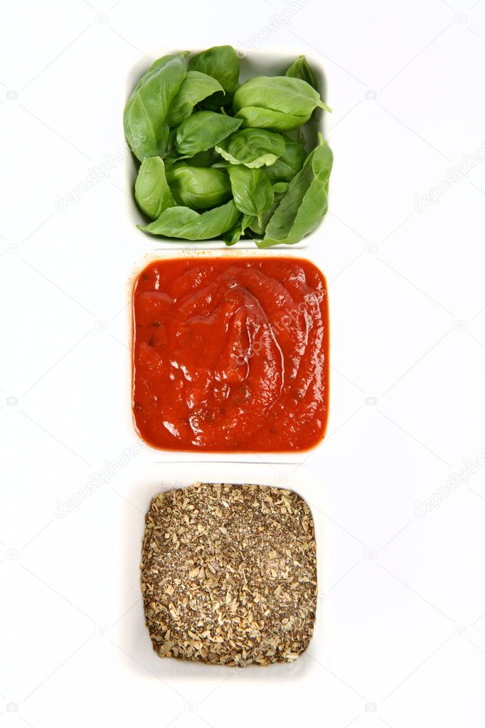 Italian cuisine ingredients