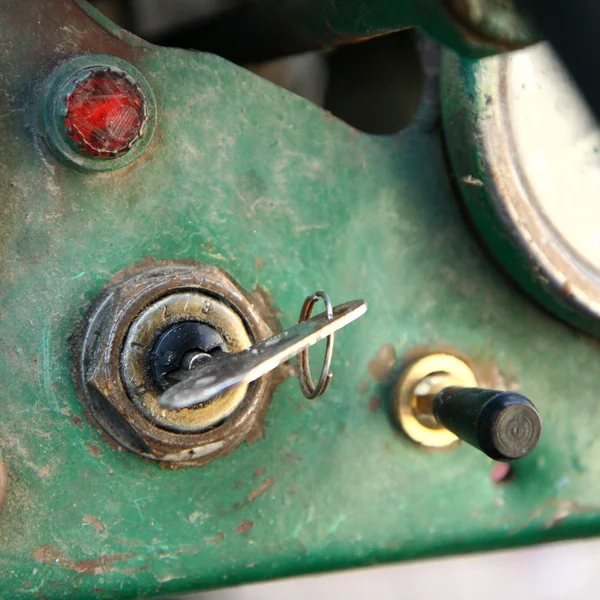 Key in the ignition — Stock Photo, Image
