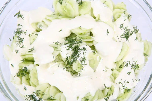 Cucumber salad — Stock Photo, Image