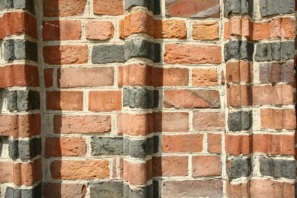 Cegły gotyckiej — Zdjęcie stockowe