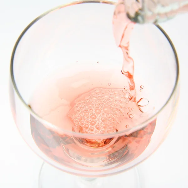 Wine being poured — Stock Photo, Image