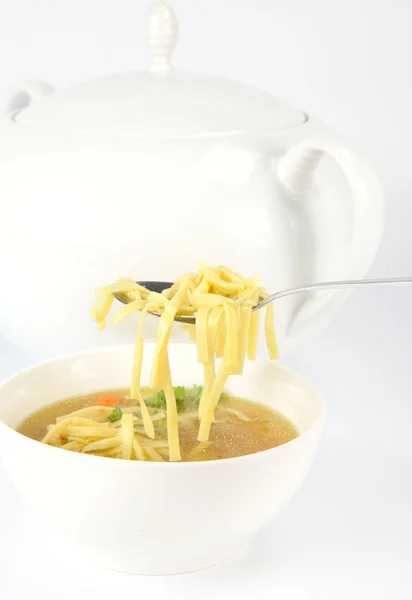 Kuřecí polévka — Stock fotografie