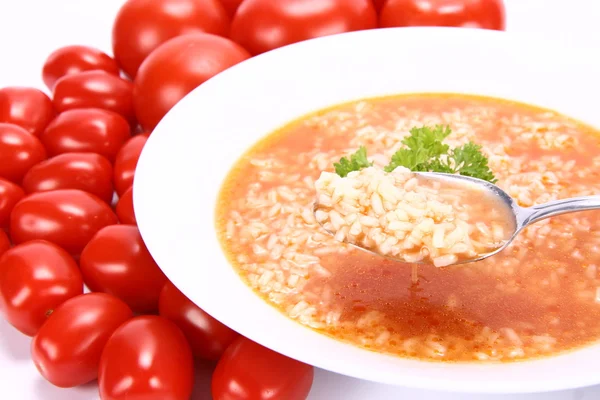 Томатный суп — стоковое фото