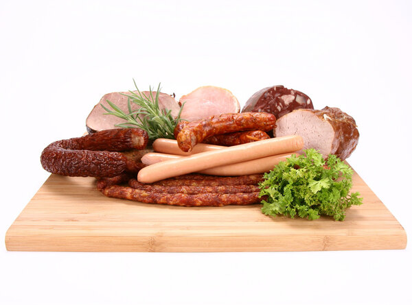 Selection of cold meat