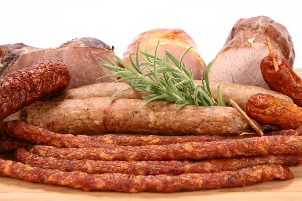 Selection of cold meat — Stock Photo, Image