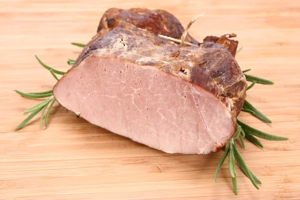 Piece of ham — Stock Photo, Image