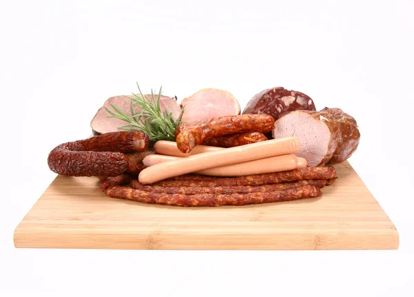 Selection of cold meat — Stock Photo, Image
