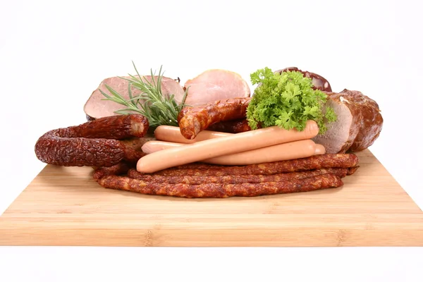 Selectie van koude vleeswaren — Stockfoto