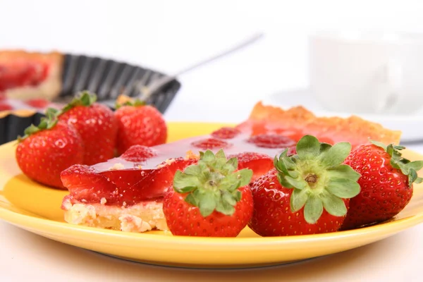 Crostata di fragole — Foto Stock