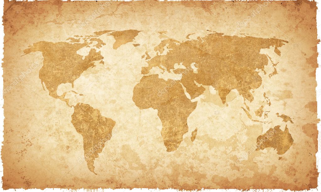 World map vintage artwork Stock Photo by ©ilolab 2977082