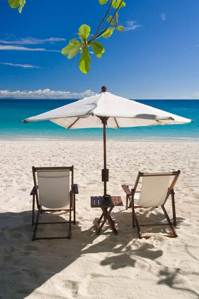 Relaxujte na pláži — Stock fotografie