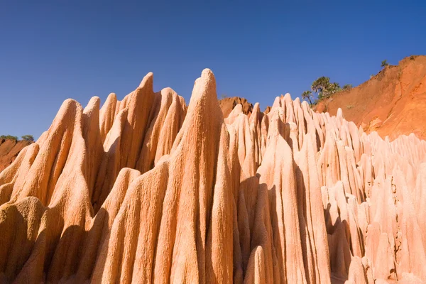 Red tsingy of Diego Suarez, Madagascar — Stock Photo, Image