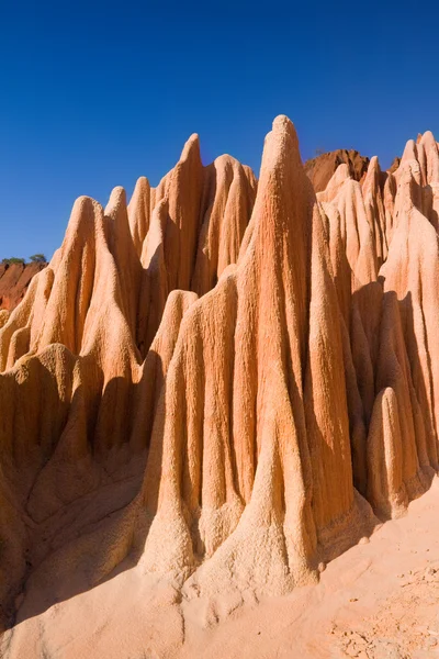 Czerwony tsingy diego Suarez, Madagaskar — Zdjęcie stockowe
