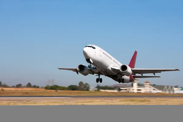 Takeoff aircraft — Stock Photo, Image