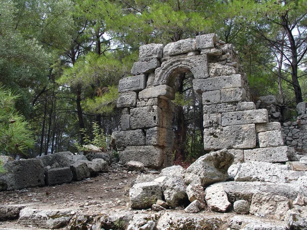 stock image Arch in ruined city