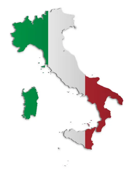 stock vector Italy Map