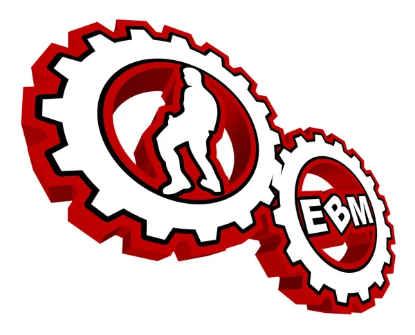 Ebm-Logo — Stockvektor