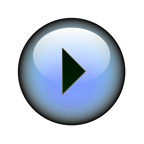 Flecha botón derecho — Vector de stock