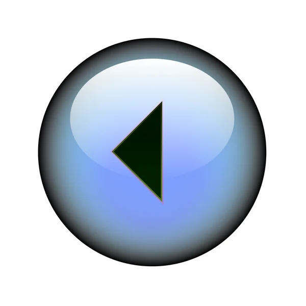 Flecha Botón izquierdo — Vector de stock