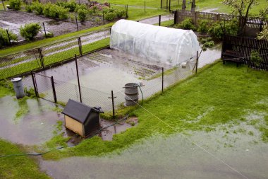 Big flood - Poland clipart