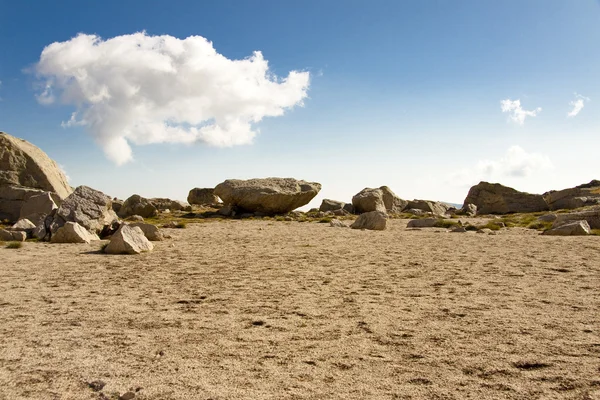 Horský průsmyk v národní park aiguestortes - Španělsko — Stock fotografie