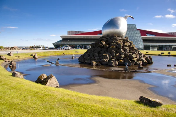 Aeroporto de Keflavik - Islândia — Fotografia de Stock